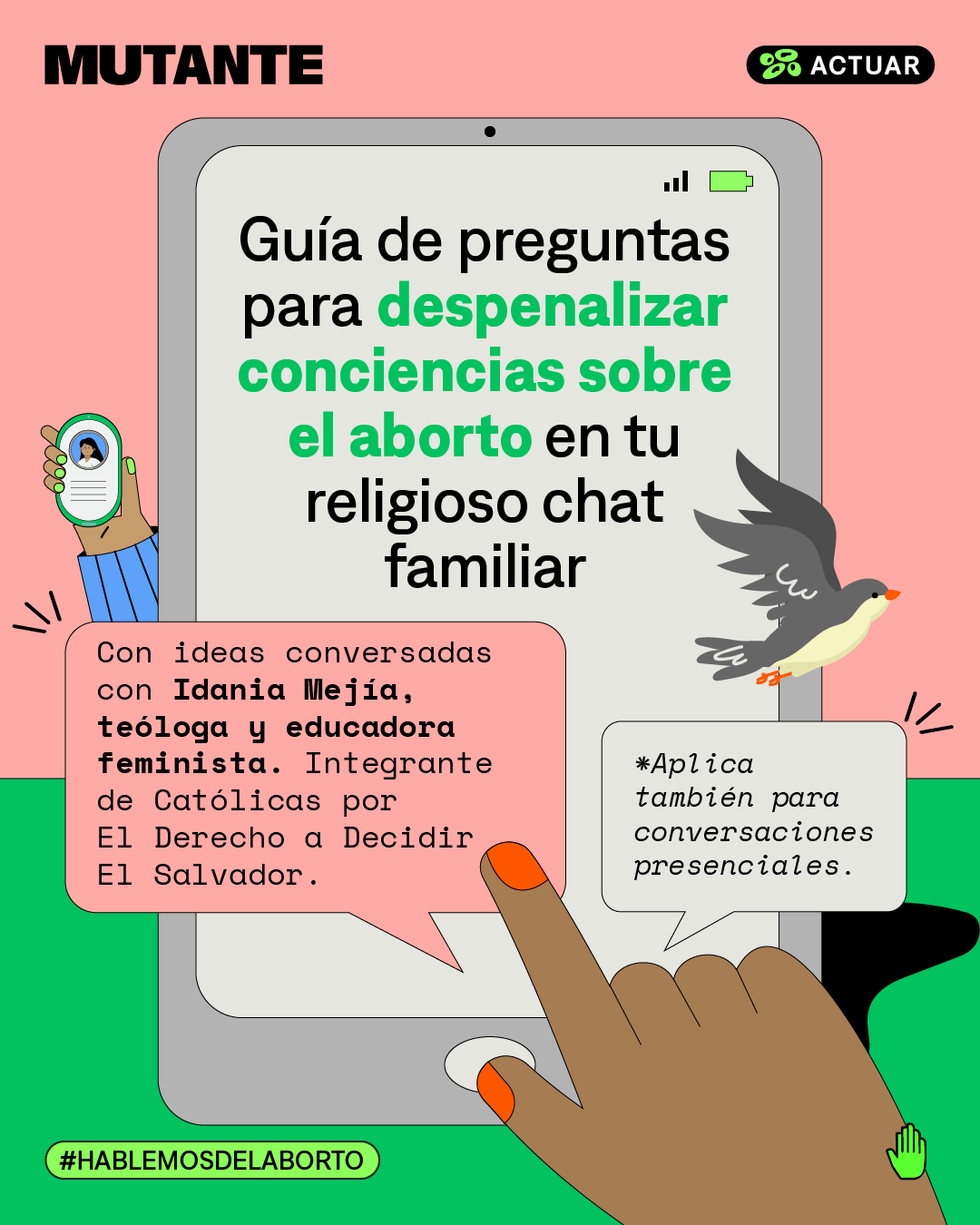 MUTANTE - Guía De Preguntas Para Despenalizar Conciencias Sobre El Aborto