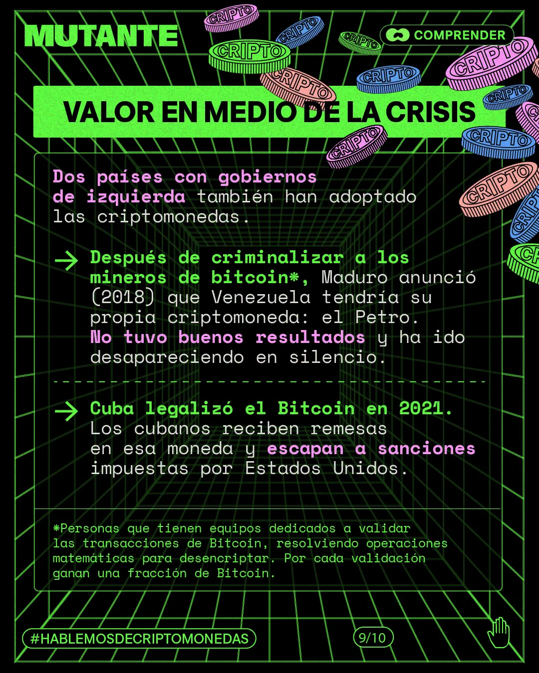 MUTANTE - La historia de anarquía de las criptomonedas y la cooptación de  la política
