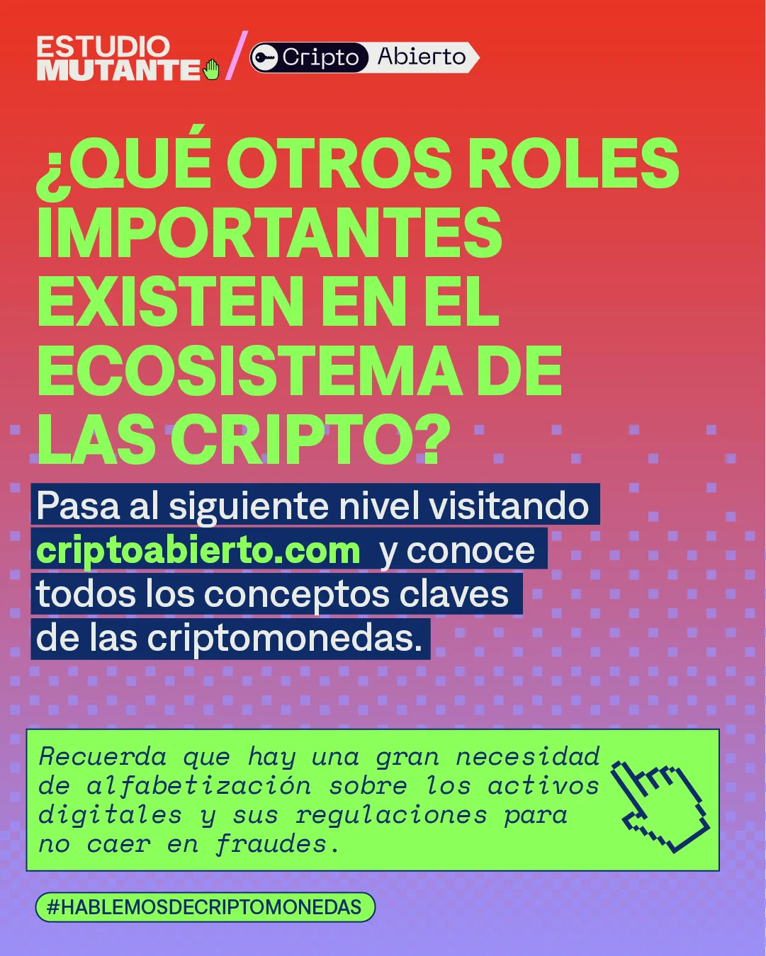 MUTANTE - Juego para entender las criptomonedas