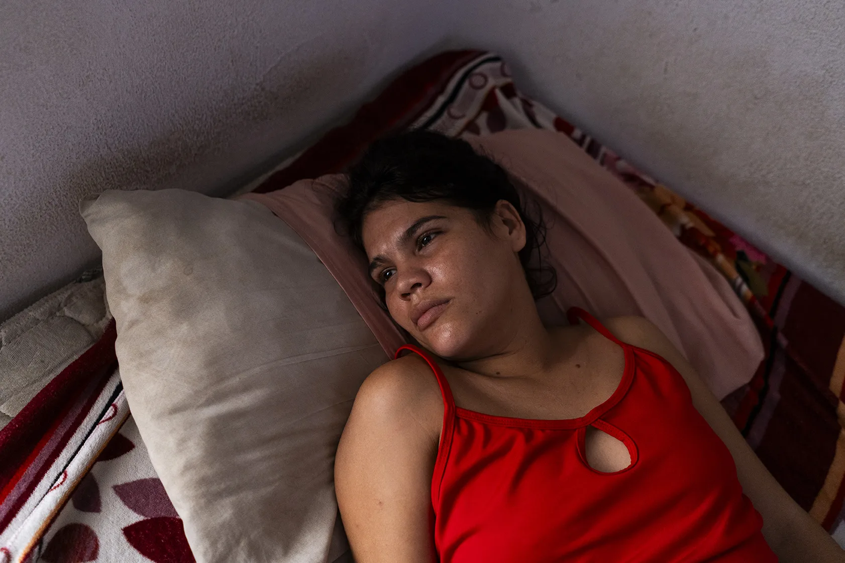 Yeideline Lozano en su casa en Barranquilla. Foto: Charlie Cordero.