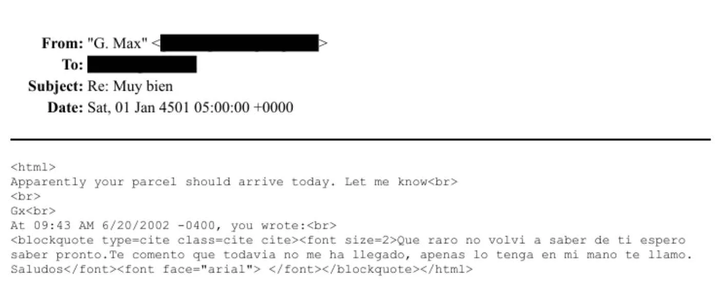 Fuente: Department of Justice.