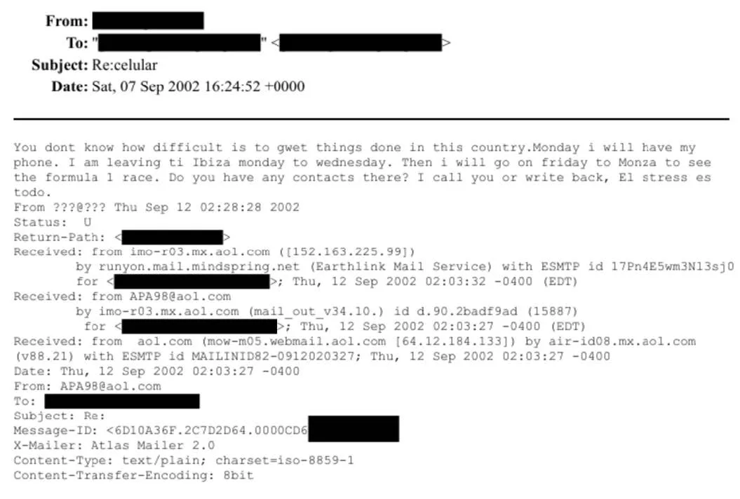 Fuente: Department of Justice.