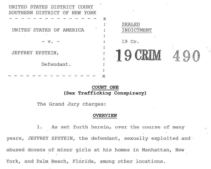 Fuente: Department of Justice.